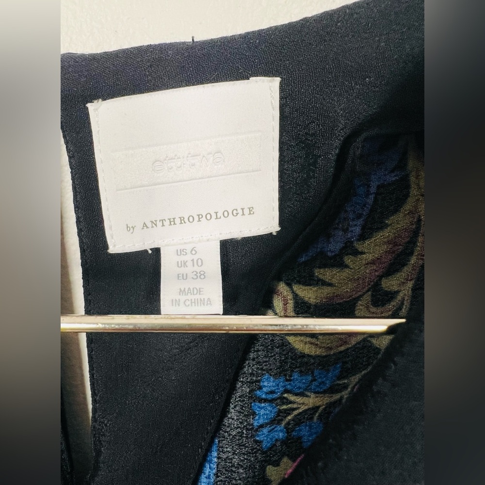 Anthropologie ETT:TWA Scarf Print Jumpsuit – Size 6 - Picture 6 of 16